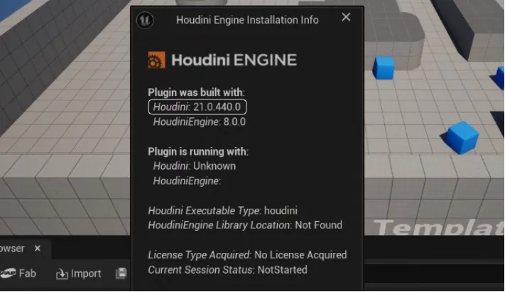 Houdini Engine 配置 2